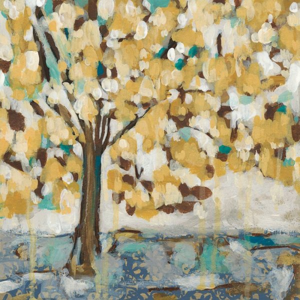 Golden Sunrise I by Chariklia Zarris - Hand-Painted Oil Painting Reproduction