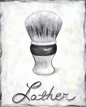 Lather by Chariklia Zarris Oil Painting