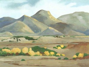 Mini Western Vista V by Chariklia Zarris Oil Painting