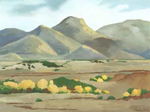 Mini Western Vista V Oil Painting by Chariklia Zarris - Contemporary