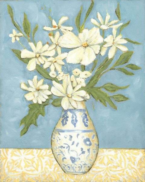 Main Product Photo of Springtime Bouquet II Painting by Chariklia Zarris