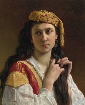 Day Dreams by Charles Amable Lenoir Oil Painting