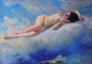 Reve d'Orient by Charles Amable Lenoir - Oil Painting Reproduction