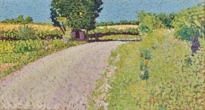 Path in the Country by Charles Angrand Oil Painting