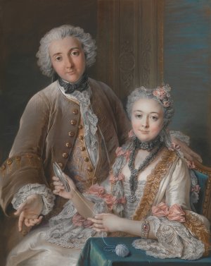 Francois de Jullienne by Charles-Antoine Coypel Oil Painting