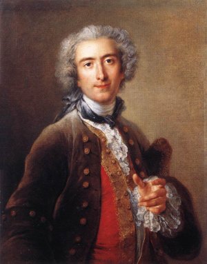 Philippe Coypel by Charles-Antoine Coypel Oil Painting