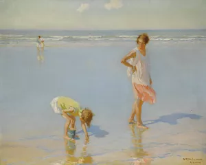 On white sands Oil painting by Charles Atamian