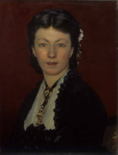 Portrait de Mme Neyt by Charles Auguste Emile Durand - Hand-Painted Oil Painting Reproduction