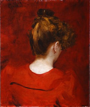 Study of Lilia Oil painting by Charles Auguste Emile Durand