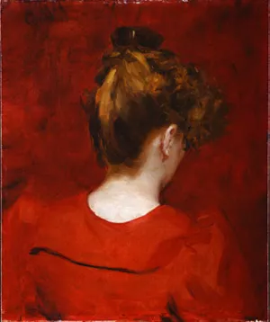 Study of Lilia Oil painting by Charles Auguste Emile Durand