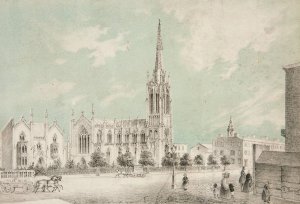 Grace Church by Charles Autenrieth Oil Painting