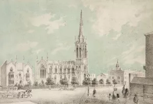 Grace Church by Charles Autenrieth Oil Painting