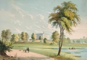 Hospital of Brooklyn by Charles Autenrieth Oil Painting