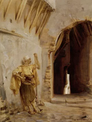 Study for A Sentinel Oil painting by Charles Bargue
