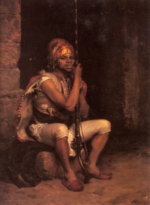 The Sentinel by Charles Bargue Oil Painting