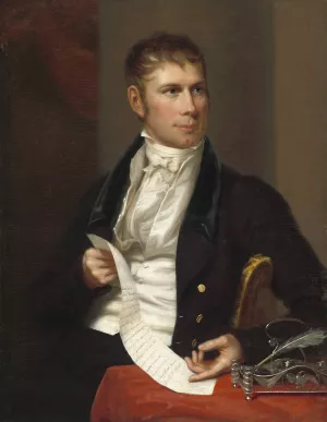 Henry Clay by Charles Bird King Oil Painting