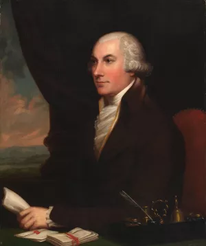 Joshua Johnson by Charles Bird King Oil Painting