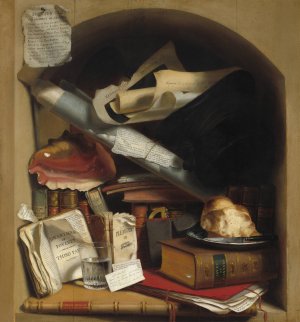 Poor Artist's Cupboard by Charles Bird King Oil Painting