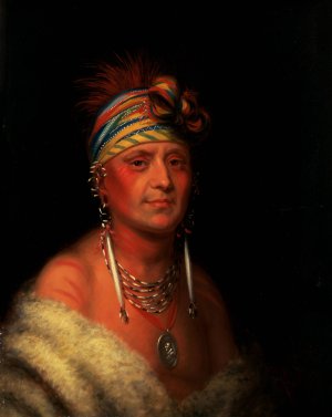 Shaumonekusse by Charles Bird King Oil Painting