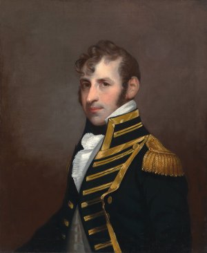 Stephen Decatur by Charles Bird King Oil Painting