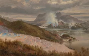Pink Terraces by Charles Blomfield Oil Painting