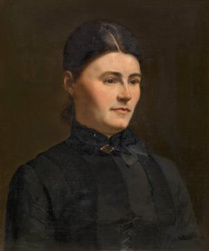 Portrait of a Woman by Charles Boom Oil Painting