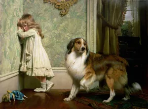 A Special Pleader Oil Painting by Charles Burton Barber - Bestsellers