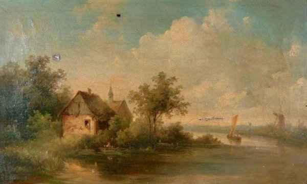 Main Product Photo of Heybeck Painting by Charles Burton Barber