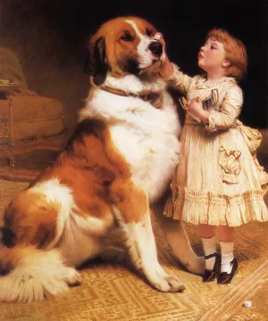 Trust painting by Charles Burton Barber