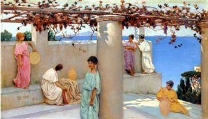 Capri by Charles Caryl Coleman Oil Painting