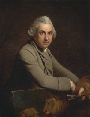 Self-Portrait by Charles Catton Oil Painting