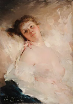Reverie Oil painting by Charles Chaplin