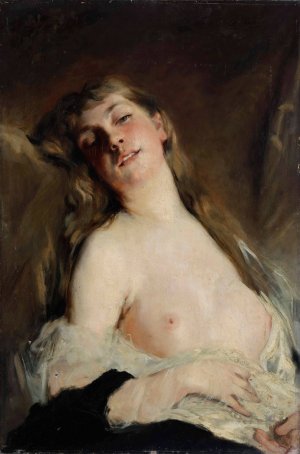 Sognando by Charles Chaplin Oil Painting