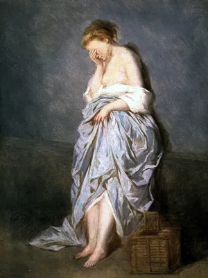 The Lost Bird by Charles Chaplin Oil Painting