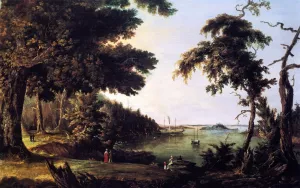 Diamond Cove, Great Diamond Island, Maine Oil painting by Charles Codman