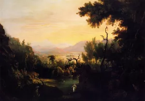 Lady of the Lake Oil painting by Charles Codman