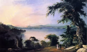 Lake Sebago painting by Charles Codman