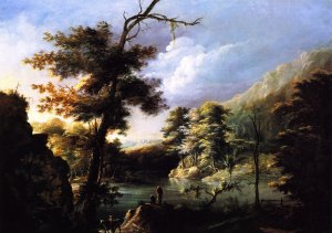 Landscape by Charles Codman Oil Painting