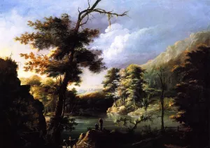 Landscape by Charles Codman Oil Painting