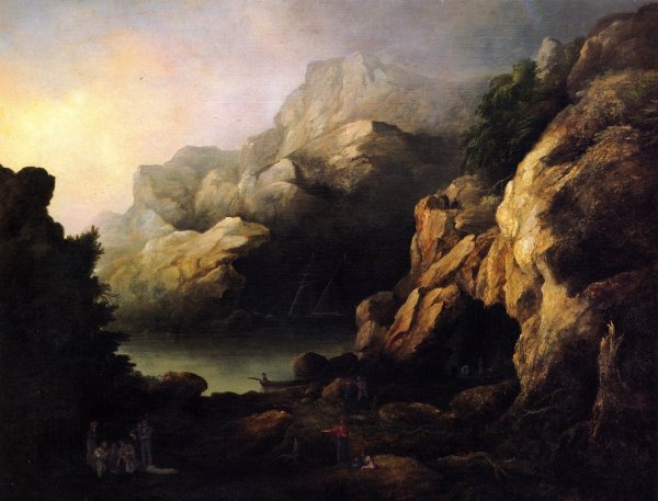 Main Product Photo of The Pirate's Retreat Painting by Charles Codman