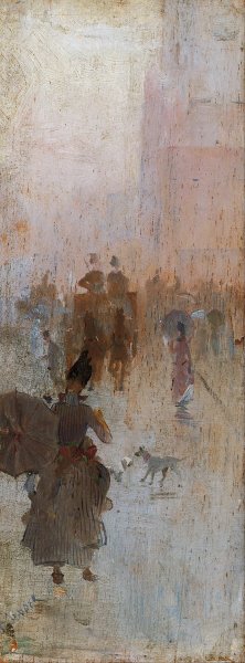 How we lost poor Flossie by Charles Conder Oil Painting