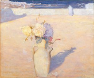 The Hot Sands, Mustapha, Algiers by Charles Conder Oil Painting