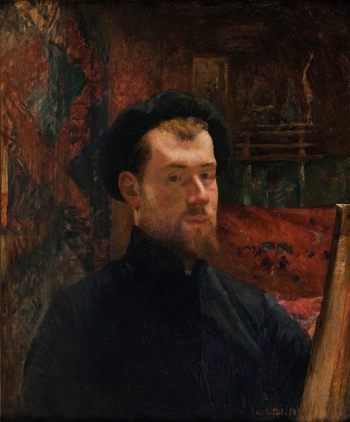 Main Product Photo of Autoportrait  Painting by Charles Cottet