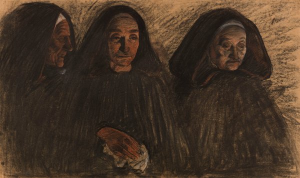 Main Product Photo of Bretonnes Painting by Charles Cottet