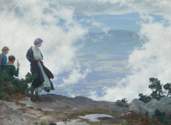 Main Product Photo of After the Storm Painting by Charles Courtney Curran
