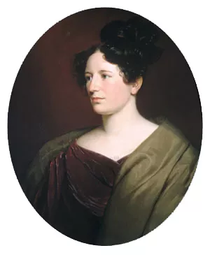 Mrs. David Cadwallader Colden painting by Charles Cromwell Ingham