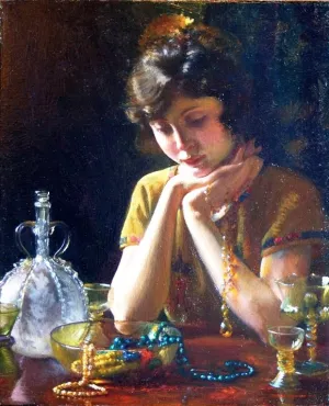 Heirlooms by Charles Curran Oil Painting