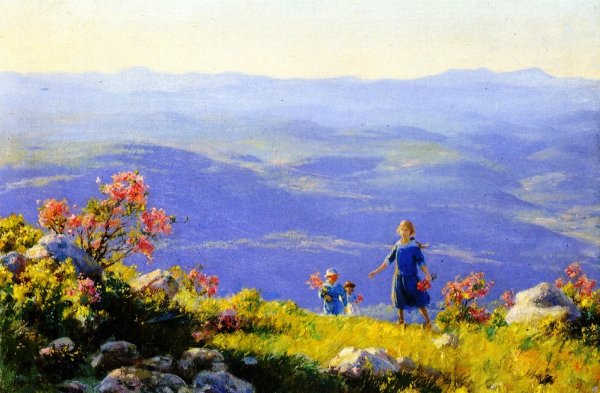 Main Product Photo of May Afternoon Painting by Charles Curran