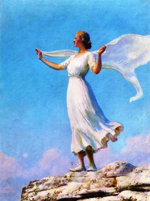 The South Wind by Charles Curran Oil Painting