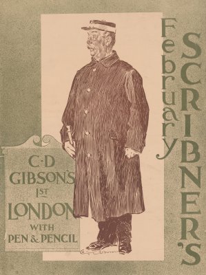February Scribner's by Charles Dana Gibson Oil Painting